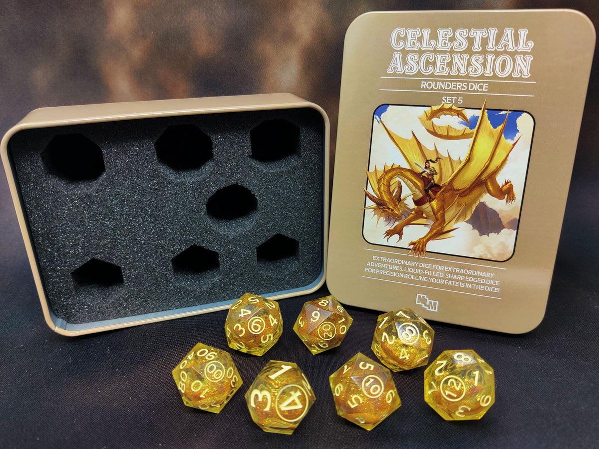 Rounders Dice Set 5: Celestial Ascension