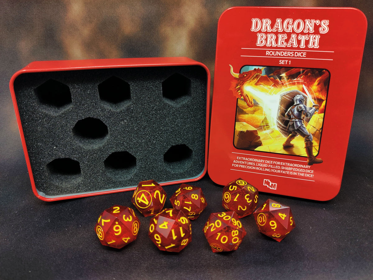 Rounders Dice Set 1: Dragon's Breath