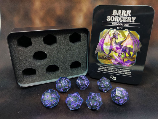 Rounders Dice Set 4: Dark Sorcery