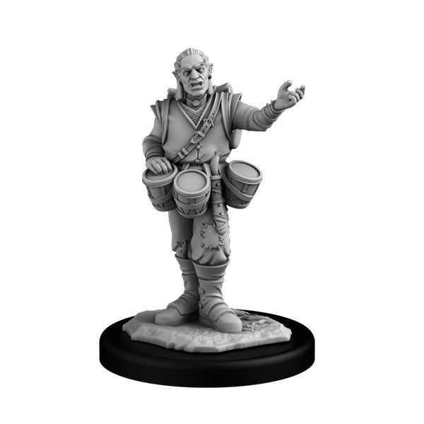 Half Orc Bard Next Level Miniatures