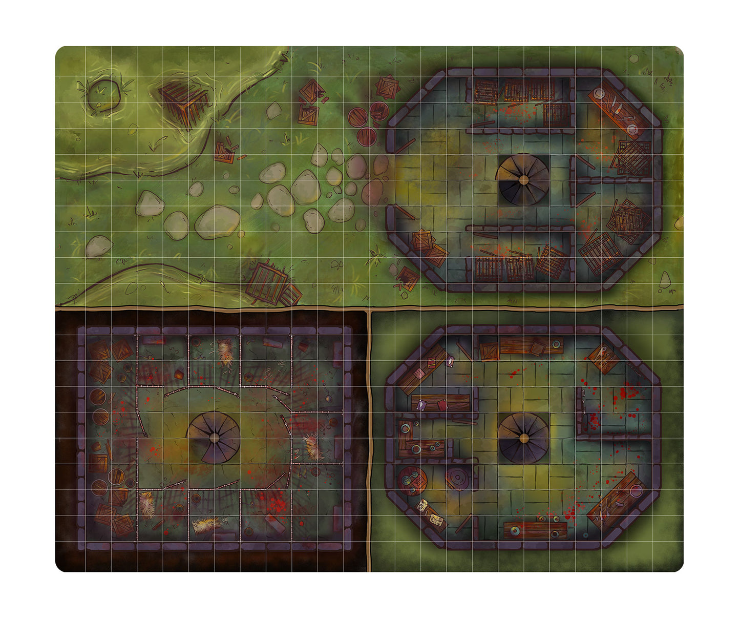 Wet Erase Game Map - Stitcher's Workshop