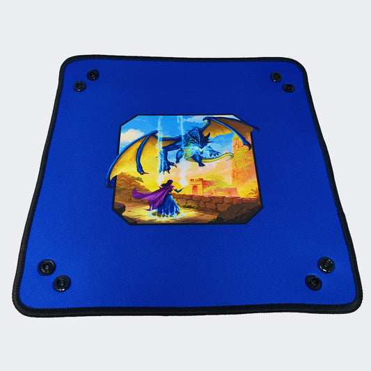 Dice Tray: Azure Lightning