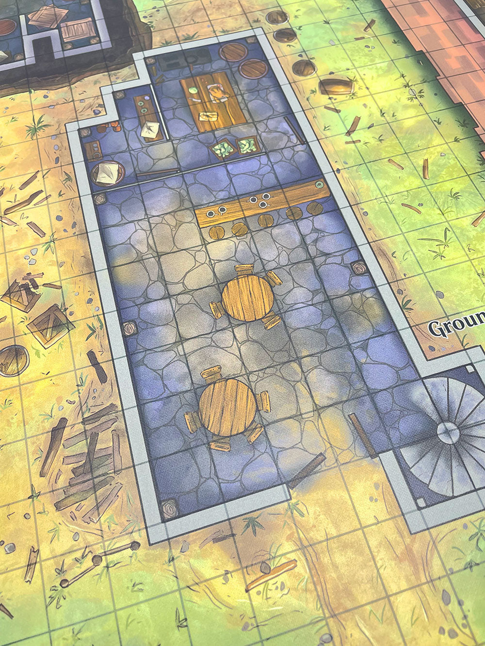 Wet Erase Game Map - Bandit Hideout