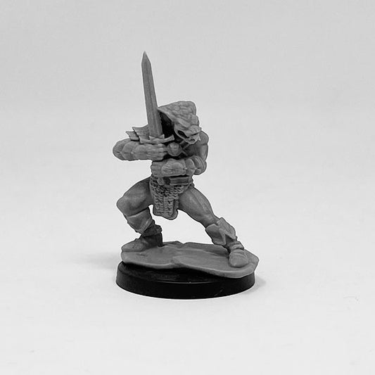 Serpentfolk Barbarian
